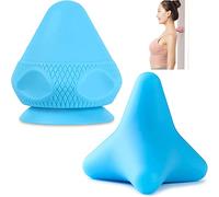 Kit palla da massaggio manuale montabile, con ventosa auto-massaggiatore nodo muscolare palla a rilascio miofasciale massaggiatore per terapia massaggiante schiena collo sollievo dal dolore (blu)