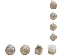 Kit Palline di Natale Decorative da Appendere per Albero delle Vacanze nei Color