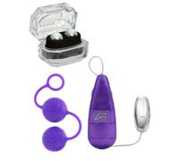 Kit palline vaginali set per massaggio pavimento pelvico ovetto vibrante donna