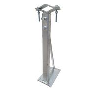 KIT PALO TELESCOPICO - COPPIA ZANCHE A MURO TIPO EMILIA