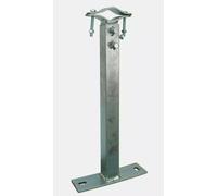 KIT PALO TELESCOPICO - COPPIA ZANCHE A MURO TIPO EMILIA