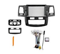 Kit Pannello Android CarPlay Per Autoradio Da 9 Pollici Con Cornice CAN BUS Per Toyota Per Fortuner Per Hilux Per Vigo 2007-2015 WEFOLCC(With CAN BUS)