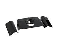 Kit pannello cover forcella 3 pezzi nero lucido softail 86-17 flst/c flstf/b/bs