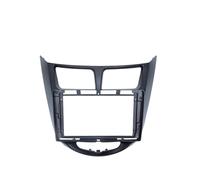 Kit pannello di montaggio per veicolo | 9 " Lettore audio video con fascia per autoradio Installa il kit di montaggio sul telaio
