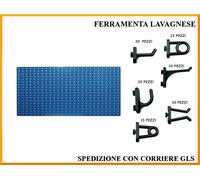 Pannello forato expo da officina per ganci in nylon cm 98 x 46