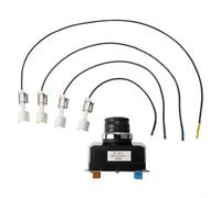 Kit pannello frontale compatibile con modelli Genesis 330 e 200 griglia, adatto per Weber E330 EP330 S330 CEP330 S310 E310 Contiene 1 modulo 4 fili, 4 elettrodi, pratica installazione adatta