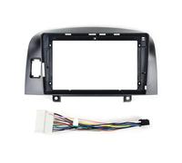 Kit Pannello Radio DVD, Audio E GPS Per Cruscotto, Per Hyundai Per Sonata NF 2004-2008, 9 Pollici(Frame-Cable)