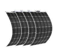Kit pannello solare 12V 450W 300W 150W Caricabatteria di pannelli fotovoltaici flessibili for la casa Auto Barca Campeggio Viaggi all'aperto Altamente Efficiente Stabile(400w 930x660mm)