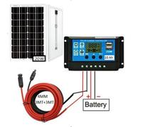 kit Pannello Solare 20W Mono+ Regolatore + Cavo
