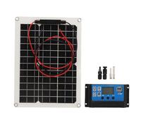 Kit Pannello Solare 300W DC 12V 24V 50A IP67 Pannello Solare Impermeabile Ad Alta Efficienza e Regolatore di Carica Solare per RV