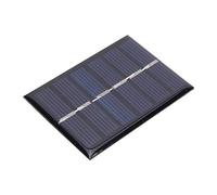 Kit pannello solare, 4 pezzi 3 V 0,3 W Silicio policristallino Pannello solare fai-da-te Pannello di ricarica impermeabile di sicurezza solare fai-da-te con cavo 65x48mm