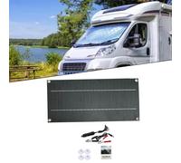 Kit Pannello Solare 60W Affidabile e Impermeabile per Caricabatterie Marino