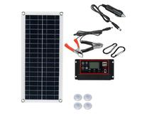Kit pannello solare da 20 W a 1000 W, pannello solare da 12 V, controller da 100 A for camper, auto, campeggio(Panel With 40A Controller)