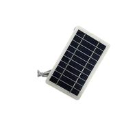 Kit pannello solare da campeggio, Pannello solare fotovoltaico da 2 W e 5 V, celle fotovoltaiche, caricabatterie solare for telefono impermeabile USB for luce solare,Escursionismo all'aperto, pesca