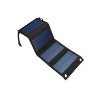 Kit pannello solare da campeggio, Pannello solare pieghevole Charr impermeabile USB Charr solare con 2 ganci Alimentatore legro for esterni,Escursionismo all'aperto, pesca