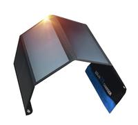 Kit pannello solare da campeggio, Pannello Solare Pieghevole Da 28 W, 2 Porte USB, Pannello Solare Portatile Con Cella Solare, Può Essere Utilizzato Co Caricabatterie For Cellulare, Adatto For Campegg