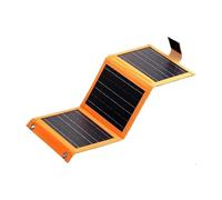 Kit pannello solare da campeggio, Pannello solare portatile con angolo regolabile, pannello solare pieghevole, sottile e flessibile, batteria ricaricabile, adatto for la sicurezza di campeggio all'ape
