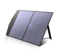 Kit pannello solare da campeggio, Pannello Solare Portatile Pieghevole Da 2 Pezzi, Caricabatteria Solare Da 100 W For Alintazione Di Ernza Di Backup Da Esterno For Centrali Elettriche, Ecc.,Escursion