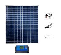 Kit pannello solare fotovoltaico da 500 W, regolatore da 100 A, piastra solare 12 V policristallina for casa/campeggio/camper(1PC Controller kiTS)