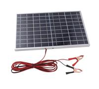 Kit Pannello Solare Kit Pannello Solare Policristallino 15W 18V con Clip per Sistema Off Grid per Barche Marine RV