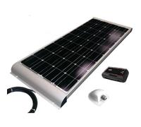 KIT PANNELLO SOLARE MONOCRISTALLINO 175W SOLENERGY SUPPORTI INTEGRATI + SCE320B