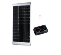 KIT PANNELLO SOLARE MONOCRISTALLINO 85W SOLENERGY SUPPORTI INTEGRATI + SCE320 MP