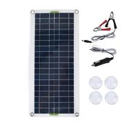 Kit pannello solare, pannello solare monocristallino per uso interno ed esterno, caricabatterie solare di alta qualità, impermeabile, leggero e