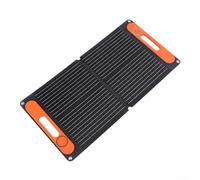 Kit pannello solare pieghevole da 80 W con porte USB a doppia uscita e caricabatterie da 12 V per un uso efficiente dell'energia solare durante il campeggio, i viaggi e le emergenze