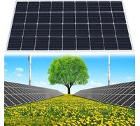 Kit pannello solare portatile con staffa e clip per la produzione di energia esterna in auto, roulotte, campeggio, barche