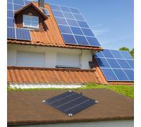Kit Pannello Solare Resistente per alle Intemperie ed Efficiente 10W 12V per