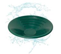 Kit panning oro, padella dorata, vassoio per lavabo in oro resistente alla caduta, padella con struttura a scanalatura poco profonda, vassoio di lavaggio per migliorare la visibilità dell'oro