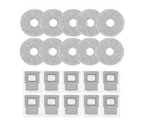 Kit panno for la pulizia e sacchetto for la polvere, compatibile for DJI | Set di panni di ricambio e sacchetti for rifiuti for robot aspirapolvere.
