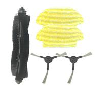 Kit Panno For Scopa For Spazzola Laterale Principale, Compatibile For Karcher, Accessori For Aspirapolvere Robot RCV 3 RV3 Pezzi Di Ricambio For Scopa Rotante(A)