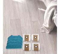 Kit Panno Scopa e Sacchetti per antipolvere di Ricambio per Redkey R10 Perfetto