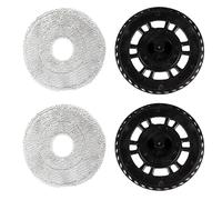 Kit Panno Scopa Microfibra per Robot Aspirapolvere per midea V12Pro 2 Supporti 2