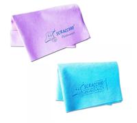 KIT PANNO SCRACCHIO PAVIMENTI + BAGNO MICROFIBRA PULIZIA CASA SENZA DETERGENTI