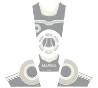 Kit Para Serbatoio Adesivi 3d Moto Guzzi V100 Mandello 2023 Marina compatibili