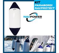 Kit Parabordo Navprotect per barca da 1-6 parabordi F0-F3 Tipo Majoni Polyform
