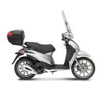 KIT PARABREZZA PARAVENTO GIVI 107A + COMPRESO DI ATTACCHI 107A + A107A LIBERTY 50 125 150 200 RST MOC 2004 - 2010