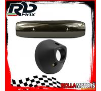 KIT PARACALORE MARMITTA YAMAHA TMAX 500 CARBURATORE 2003- ANTRACITE BRONZATO (IN