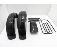 Kit Parafanghi Set Frontale E Posteriore BSA M20 Nero Verniciato Con Supporti