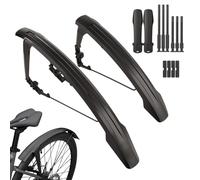 Kit Parafango Bicicletta - Scudo Regolabile, Paraschizzi Flessibile, Protezione Ruota Compatta, Struttura Resistente | Comfort Duraturo per Percorsi Urbani Allenamento Giri