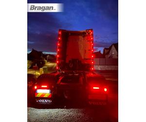 Kit Parafango Perimetrale Con LED Per Volvo FH5 Globetrotter 2021+ Cromato