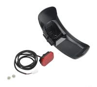 Kit parafango posteriore con staffa e fanale posteriore per scooter Kukirin G2 Pro 2024 per migliorare l'esperienza di guida sotto la pioggia (B)