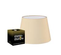 kit Paralume e Stappa e illumina per trasformare la tua lampada bottiglia con un paralume (Kit con paralume Tortora da 25cm)