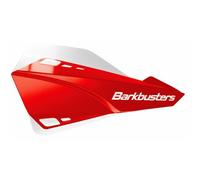 Barkbusters Kit paramano Sabre universale montato deflettore rosso/bianco, bianco