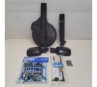 Kit ParamanI copridisco coprifrecce CAGIVA ALETTA ROSSA ELEFANT 125 200 Nero