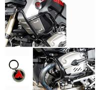 Kit Paramotore Tubolari Sw-Motech Nero per R1200 GS 2008 2009 2010 2011 2012