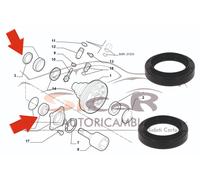 KIT PARAOLI CORTECO PER SEMIASSI LATO CAMBIO DX E SX PER FIAT 500 1.3 MEJT