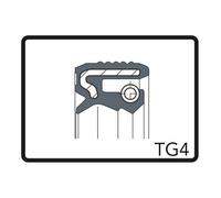 KIT PARAOLI FORCELLA MOTO PER 31,5X45X7,1 TG4 ARIETE ARI.161 COPPIA DX/SX